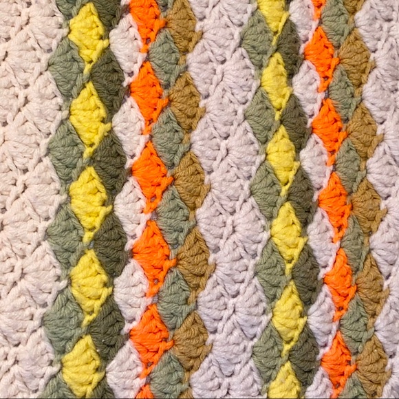 HANDMADE afghan blanket - Picture 1 of 7